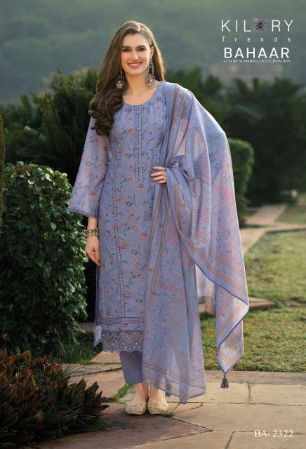 Kilory bahaar Ladies dress material wholesale